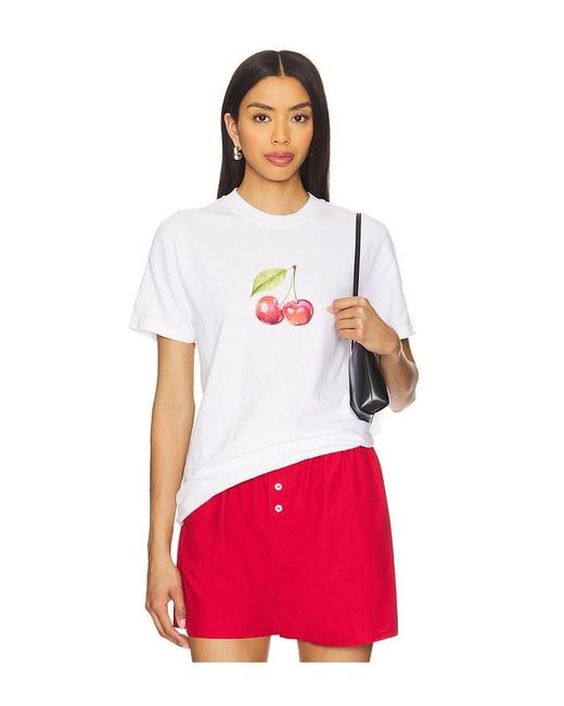 Polychrome Goods Summer Cherries Tシャツ Red