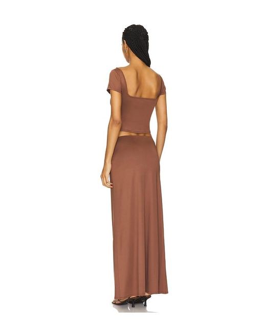 superdown Brown Oaklyn Maxi Set