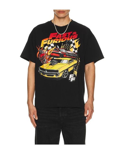 Reason Black Fast & Furious Tee for men