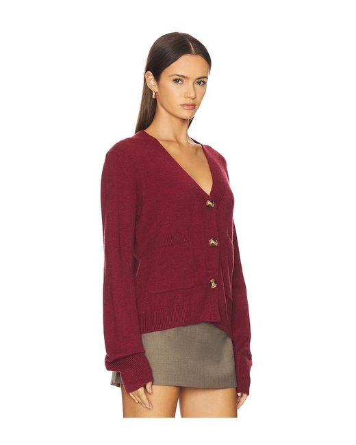 ALL THE WAYS Red Dakota Cardigan