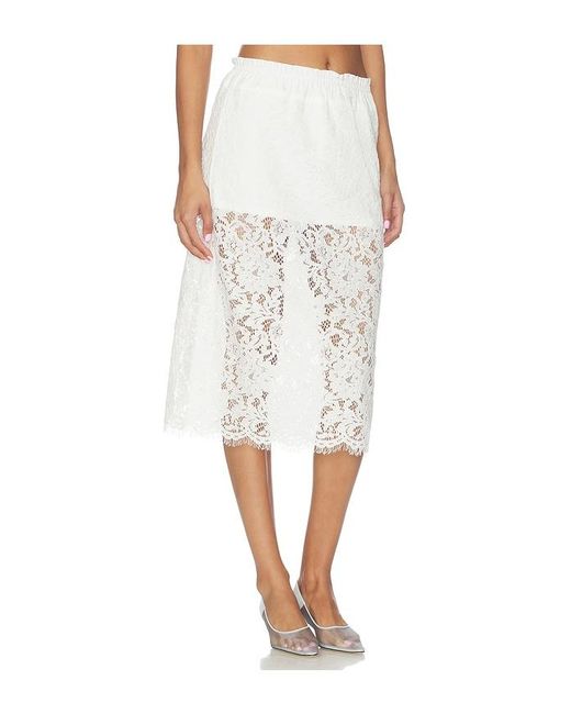RUE SOPHIE Multicolor Selora Lace Skirt