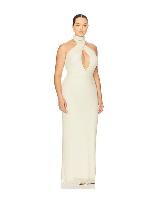 AFRM White Genie Mesh Dress