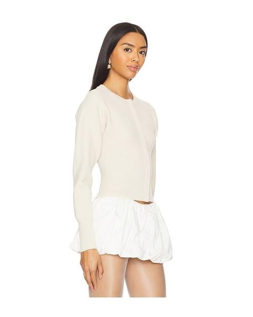 ALL THE WAYS White Kourtney Cardigan