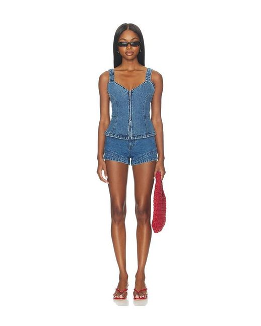 Show Me Your Mumu Blue Miami Hot Shorts