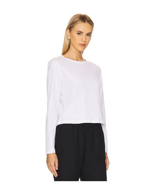 Leset White Margo Long Sleeve