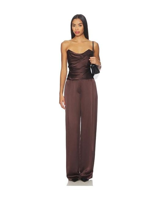 The Sei Brown Relaxed Trouser