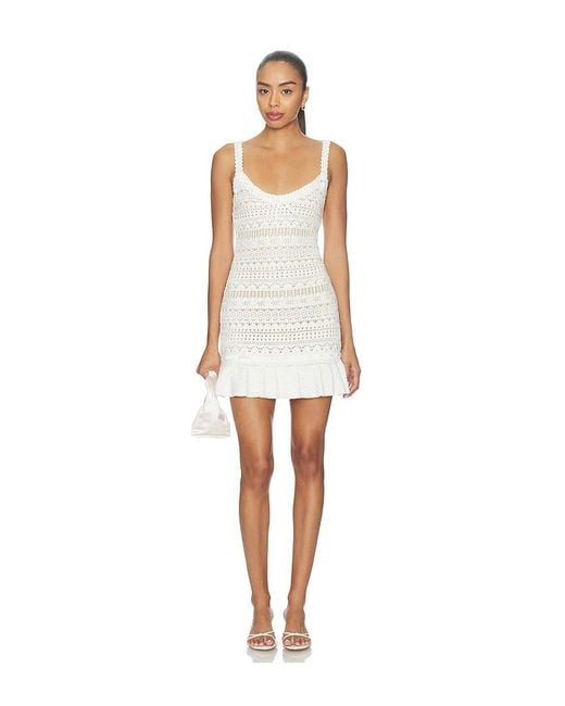 LoveShackFancy White Madiya Dress
