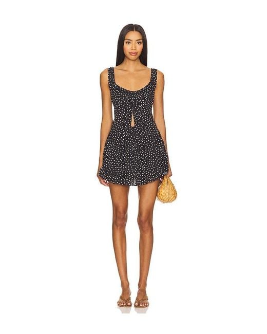 Free People Black Ellia Set