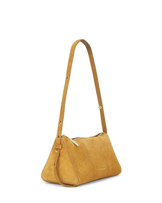 Veronica Beard Metallic Wildledertasche Prisma