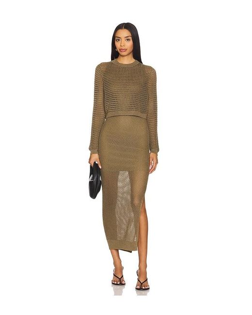 AllSaints Natural Kleid Miro