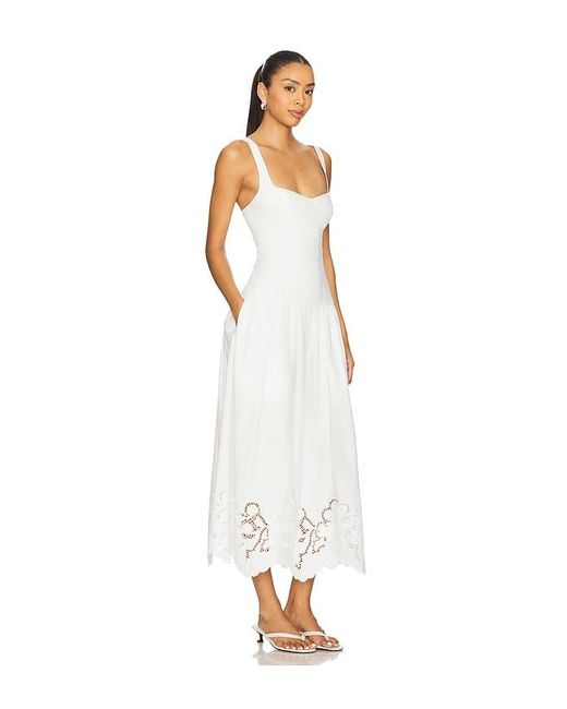 Tularosa White Amaya Maxi Dress