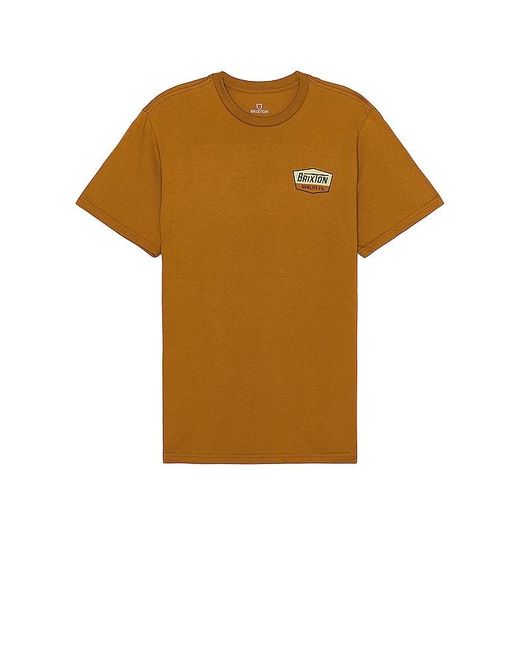 Camiseta Brixton de hombre de color Orange