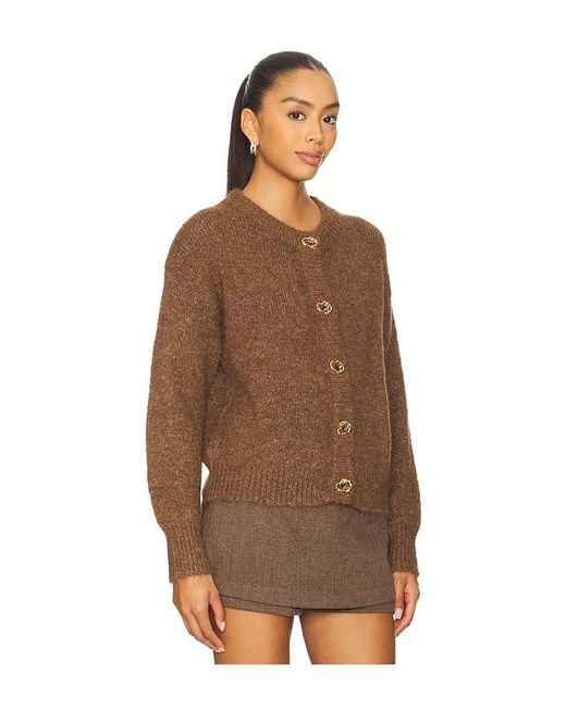 Line & Dot Brown Morgan Cardigan