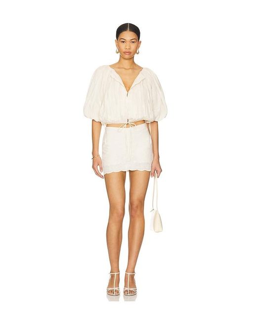 Tularosa White Giana Skort