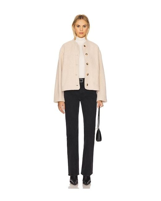 Elodie the Label Natural Elodie Jules Half Coat