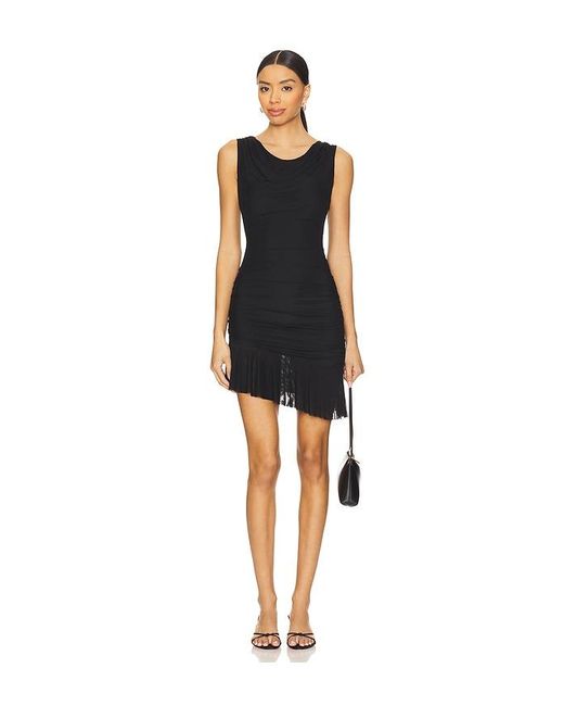 superdown Black Carmena Mini Dress