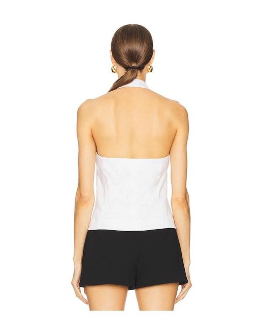 A.L.C. White Cora Top