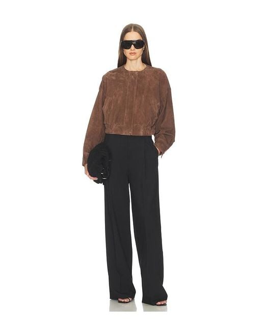 SRG Brown Danica Suede Jacket