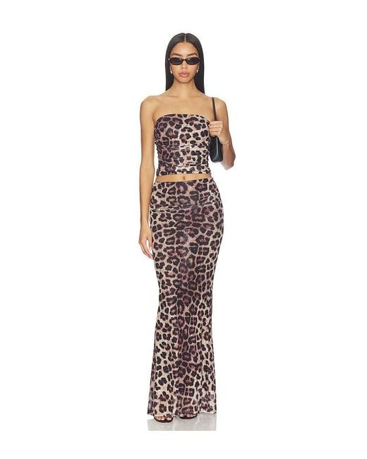 superdown Multicolor Gisela Maxi Skirt Set