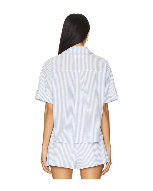 Blank NYC White Button Up Shirt