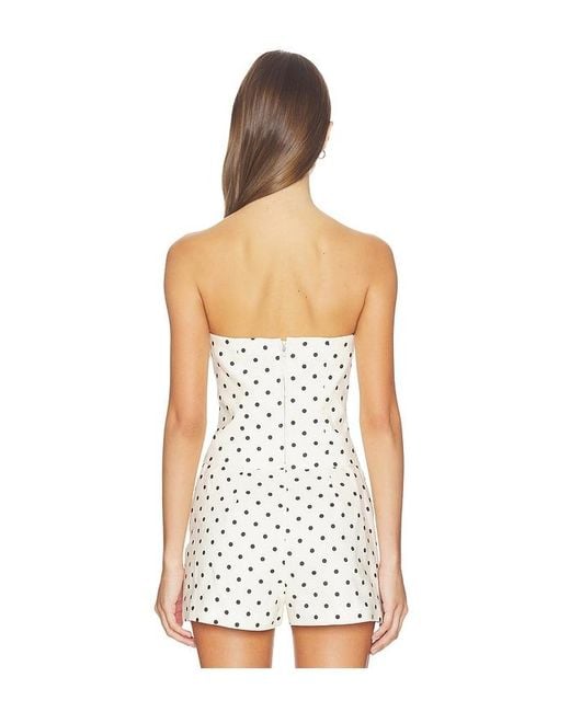MAJORELLE White Tori Linen Top
