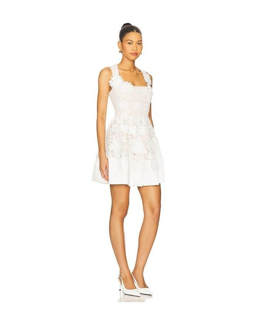 Elliatt Margot Mini Dress in White | Lyst