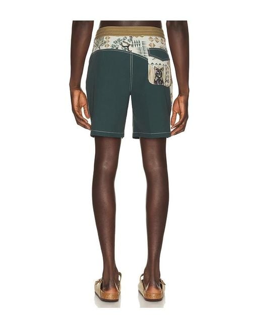 Dark Seas Blue Aliso Boardshort for men
