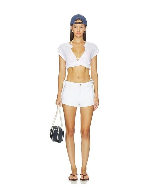 Rolla's White Coaster Shorts