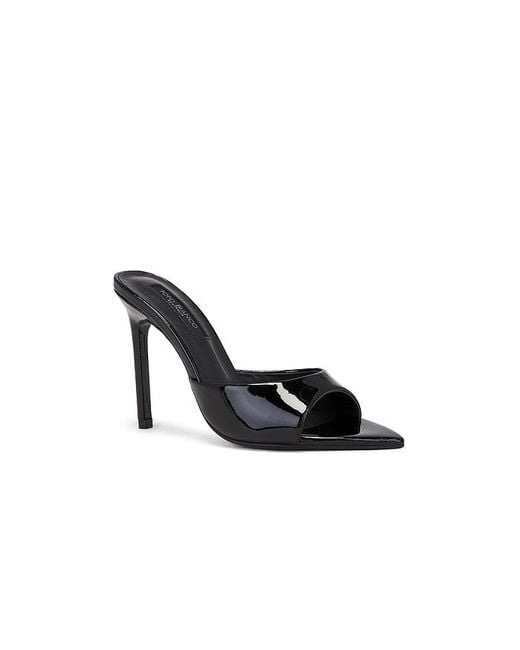 Tony Bianco Black Malibu Mule