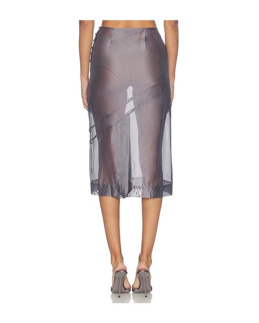 MAJORELLE Multicolor Tilda Midi Skirt