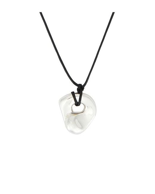 Casa Clara Black Lina Corded Necklace