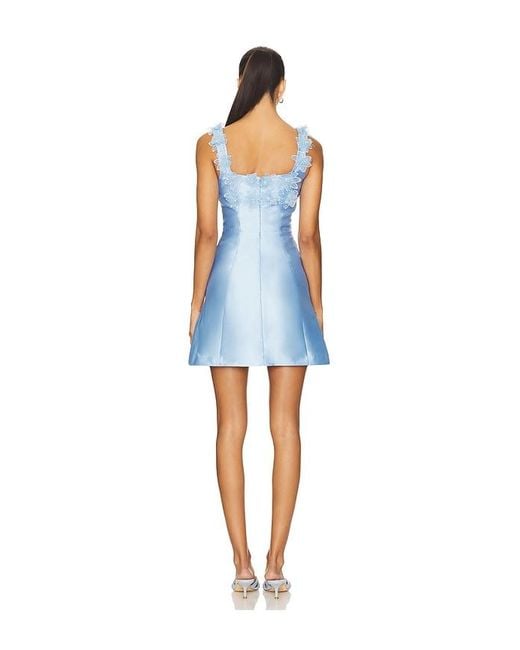 Elliatt Blue Elder Mini Dress
