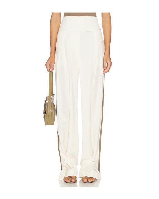 Entire studios White Pinch Pant