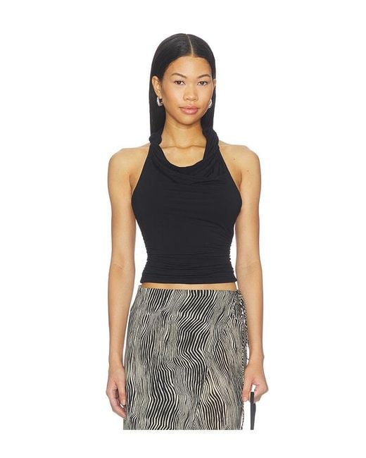 Madison The Label Black Clemence Top