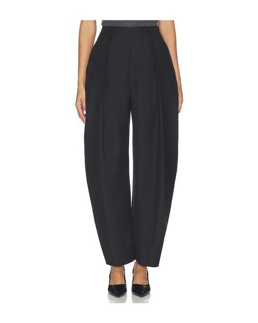 Rohe Black Puck Sculptural Tailored Trouser