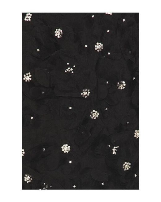 LoveShackFancy Black Ambessa Dress