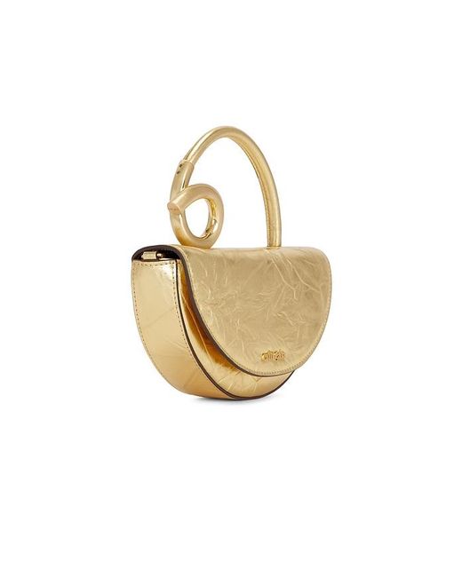 Cult Gaia Metallic Azariah Nano Crossbody Bag