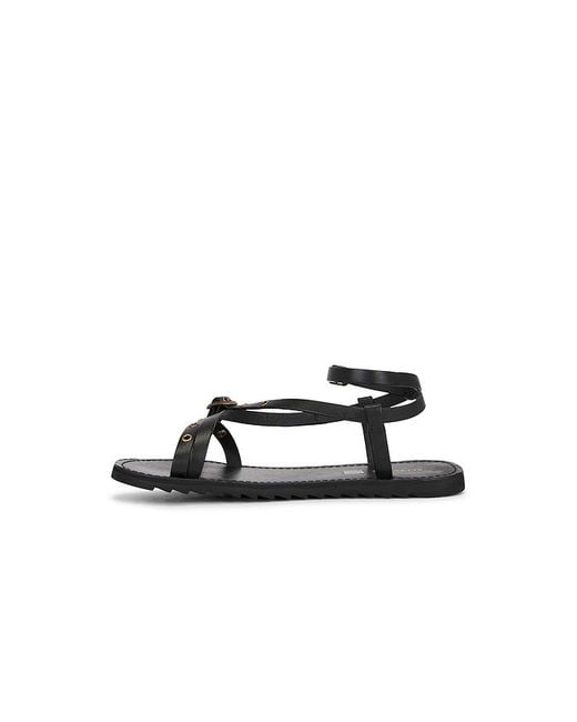 AllSaints Black Tyla Eyelet Sandal