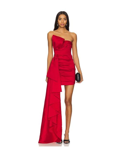Nbd Red Jasmeet Mini Dress