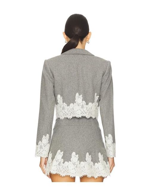 LoveShackFancy White Icarus Jacket