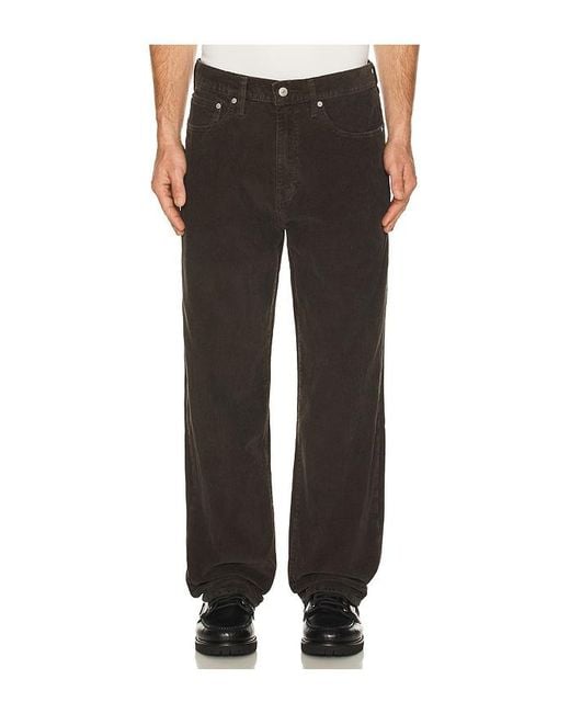 Levi's Black 568 Loose Straight Pants for men