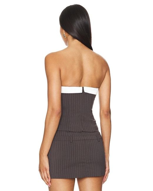 Lovers + Friends Black Ashley Top