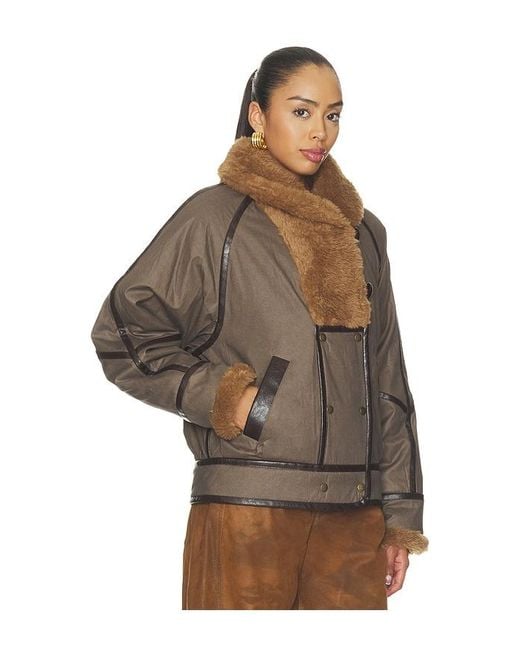Isabel Marant Brown Olinka Parka Coat