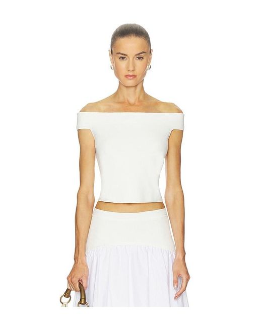 Jonathan Simkhai White Dalton Top