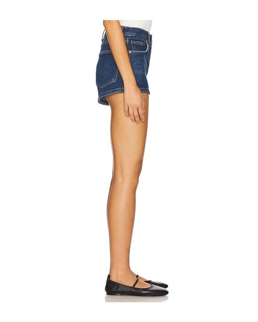 Agolde Blue Ridley Short