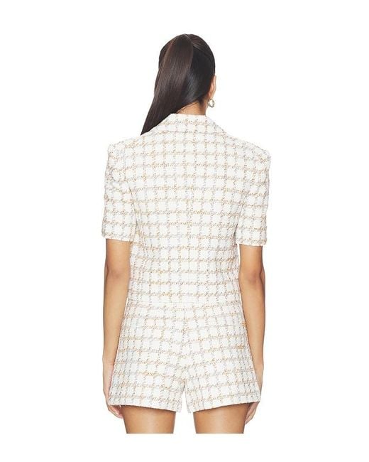 Veronica Beard White Montenegro Jacket