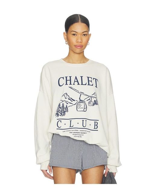 The Laundry Room White Chalet Club Gondola Jumper