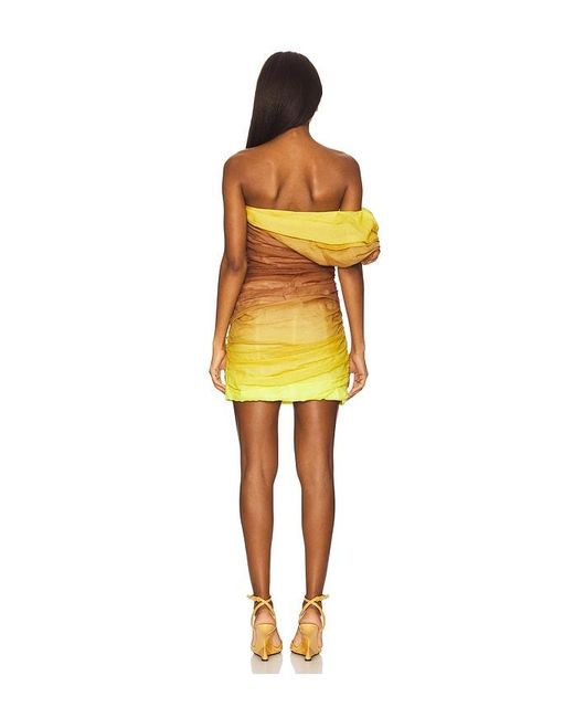 A.L.C. Yellow Kyler Dress