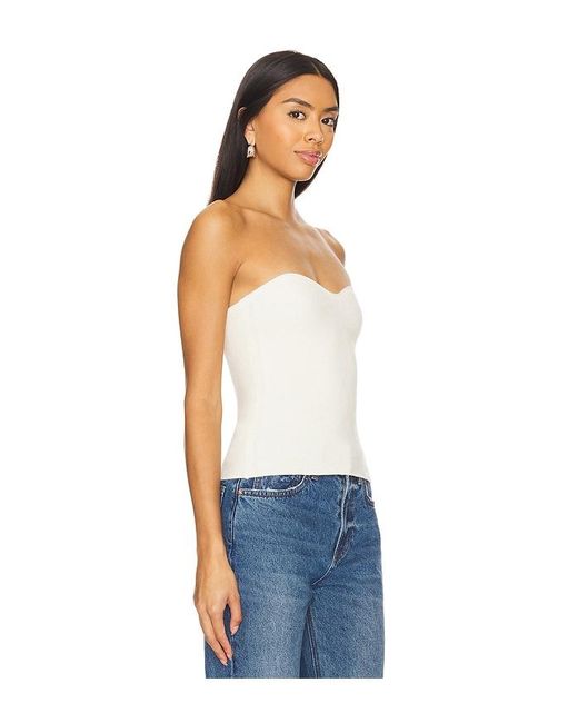 Ba&sh Blue Guarly Bustier