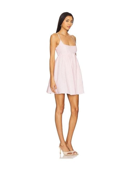 ROBE TRACY en Blush Tularosa en coloris White